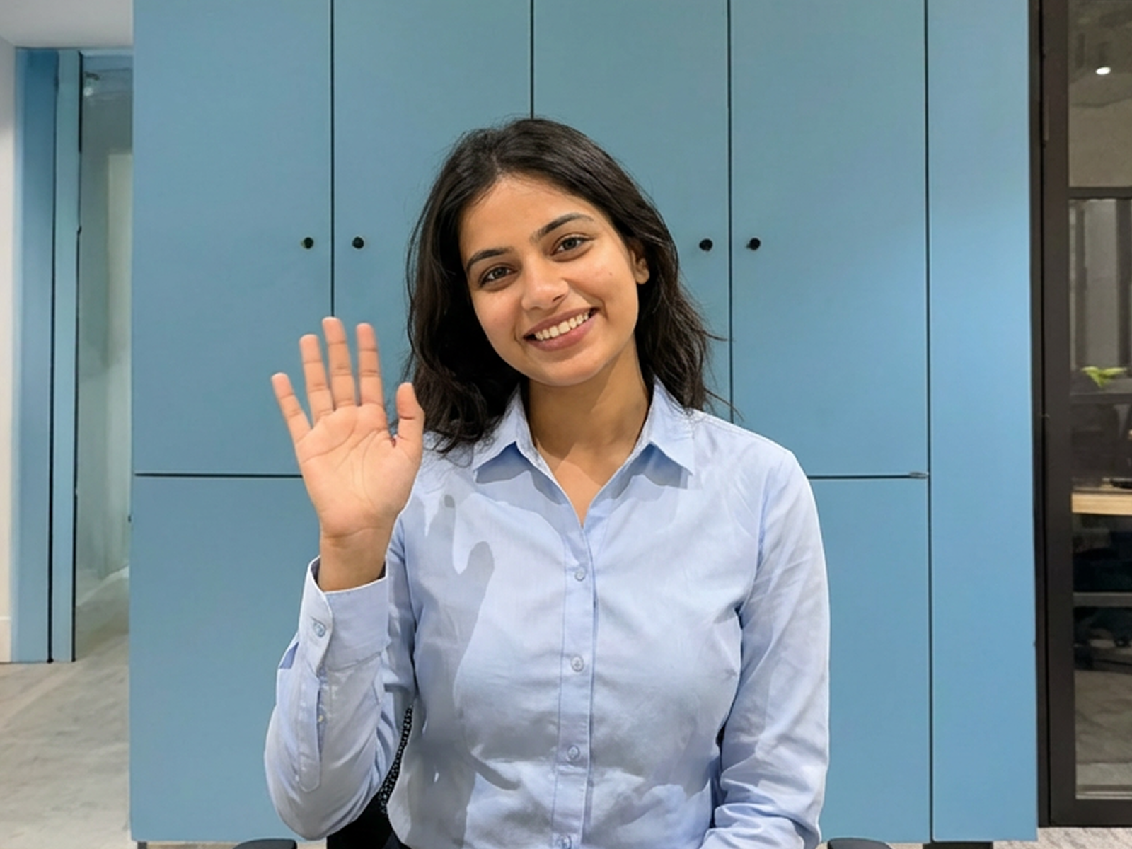 Contact landing image